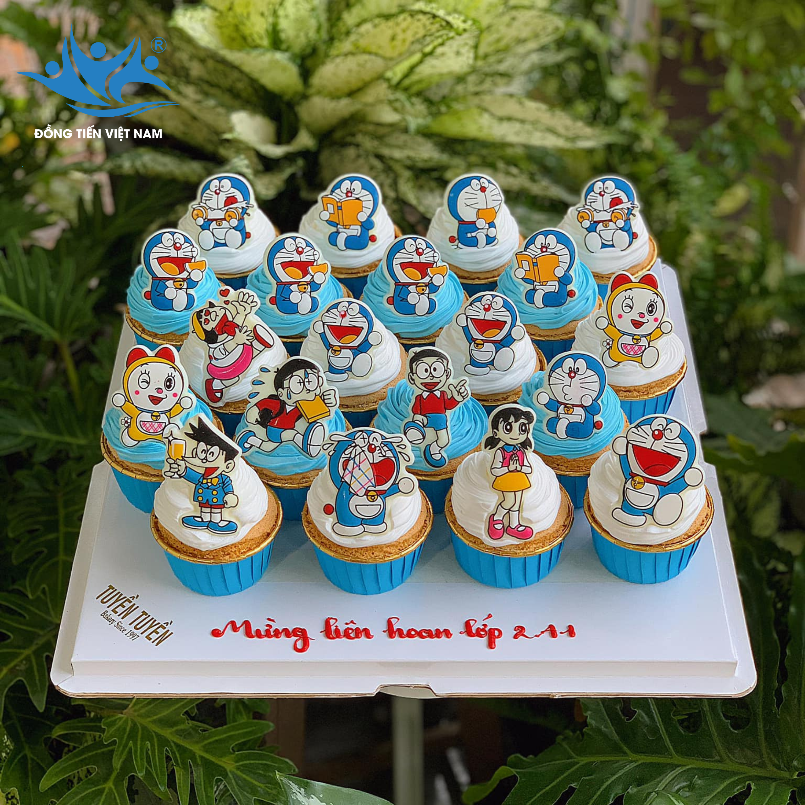 khuôn socola in hình doraemon