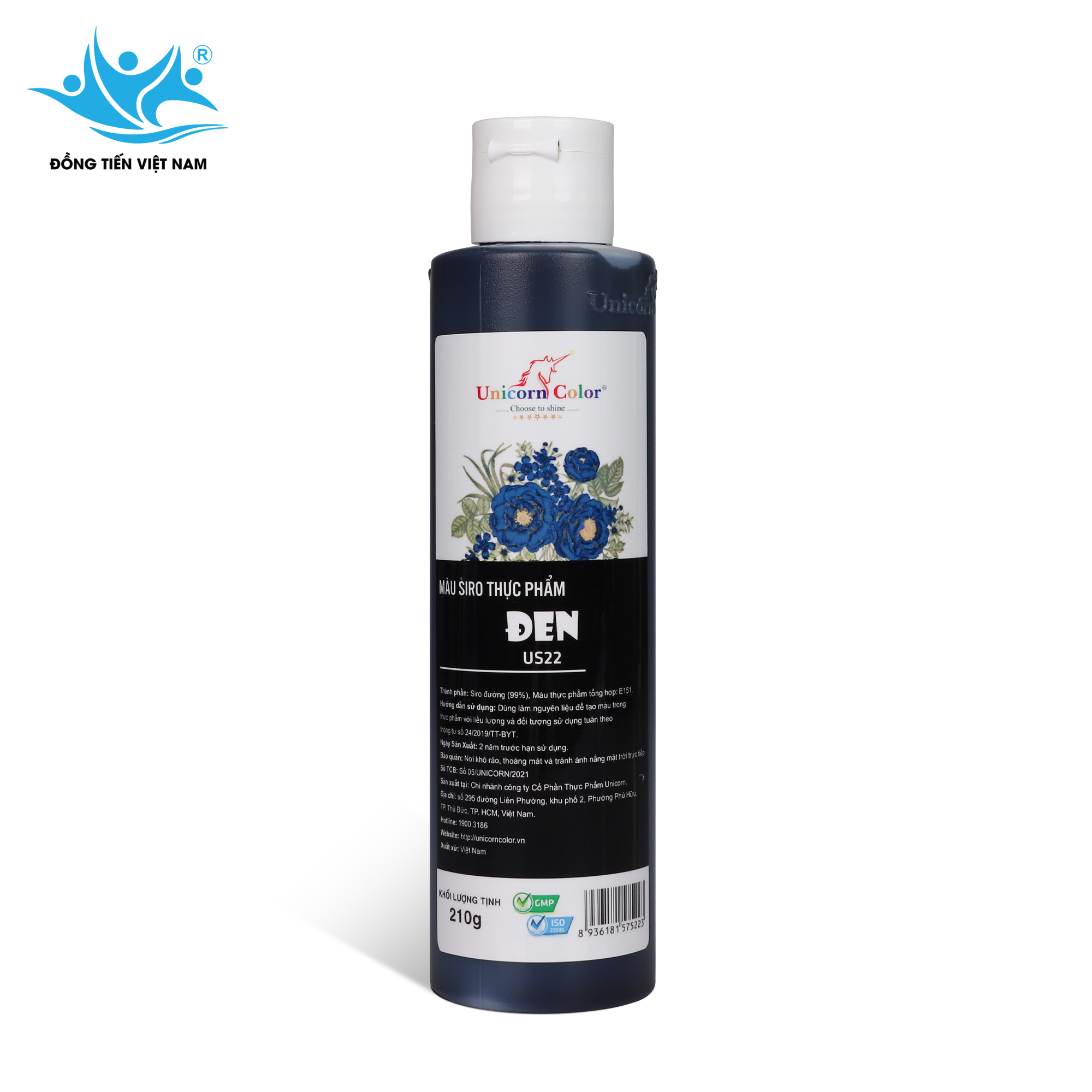 Tổng Hợp 24 Màu Unicorn 210g-Đen