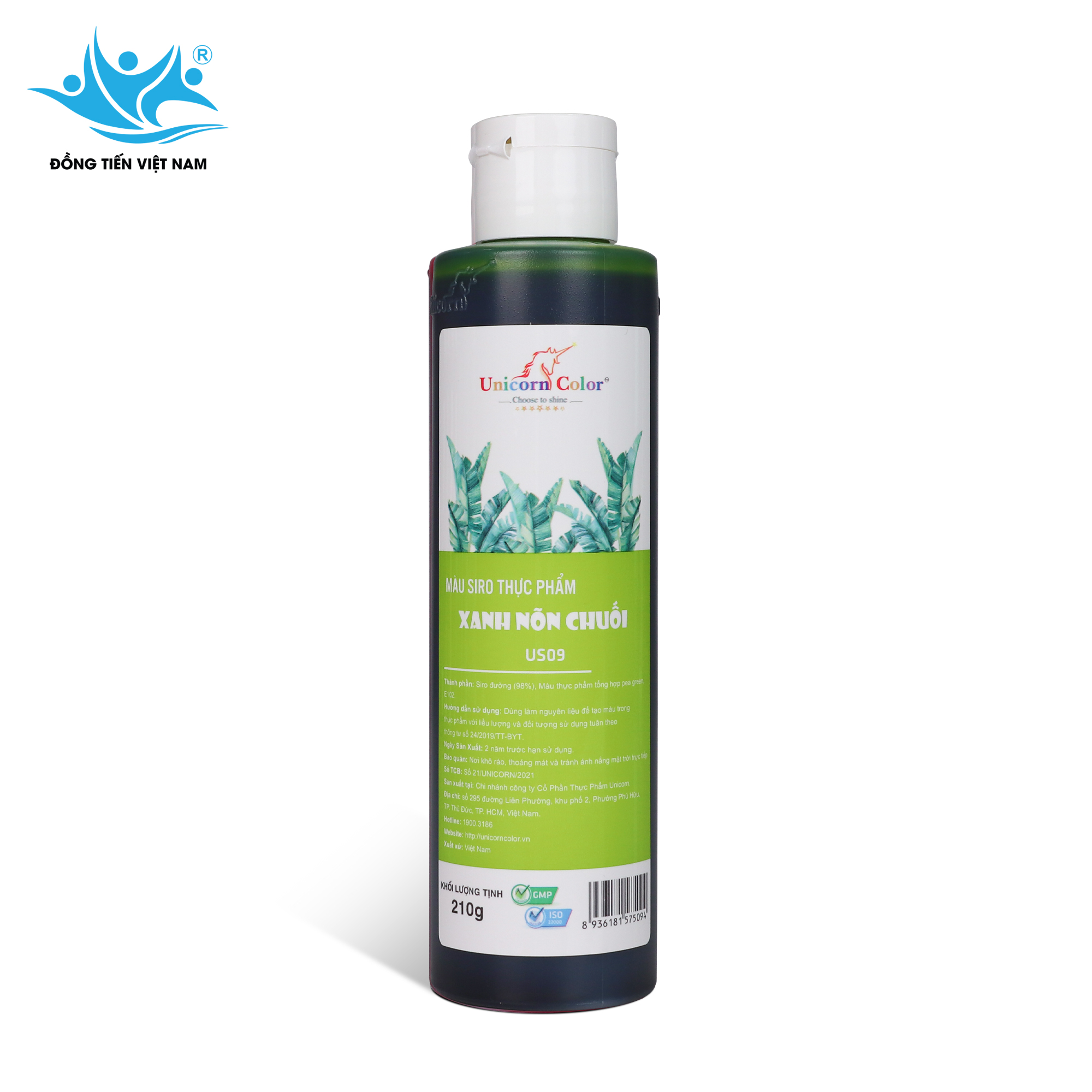 Tổng Hợp 24 Màu Unicorn 210g-Xanh Nõn Chuối
