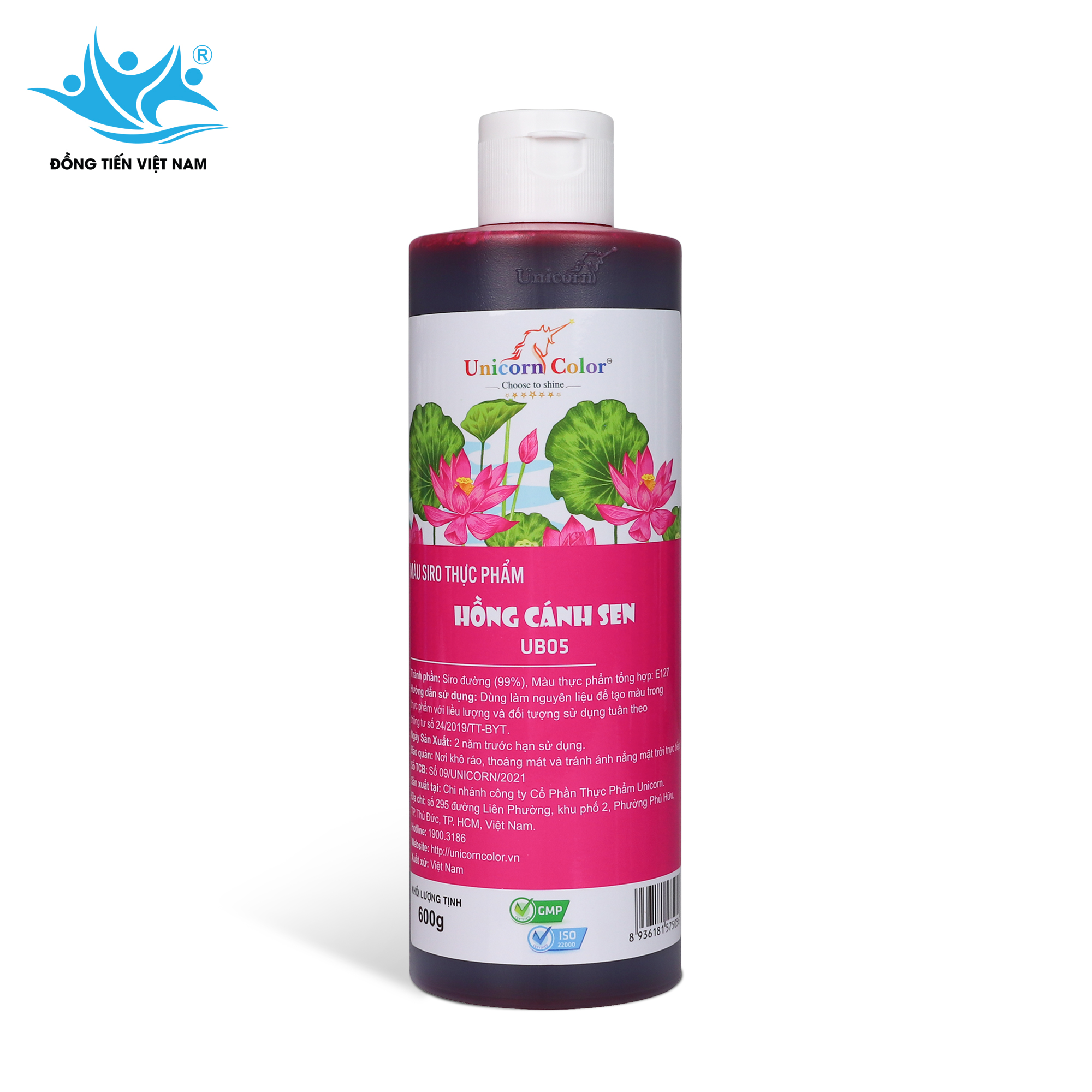 Tổng Hợp 24 Màu Unicorn 600g-Hồng Cánh Sen