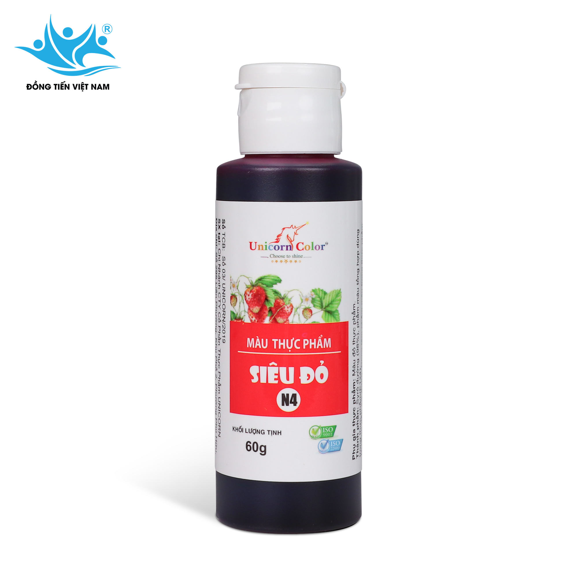 Tổng Hợp 24 Màu Unicorn 60g-Siêu Đỏ
