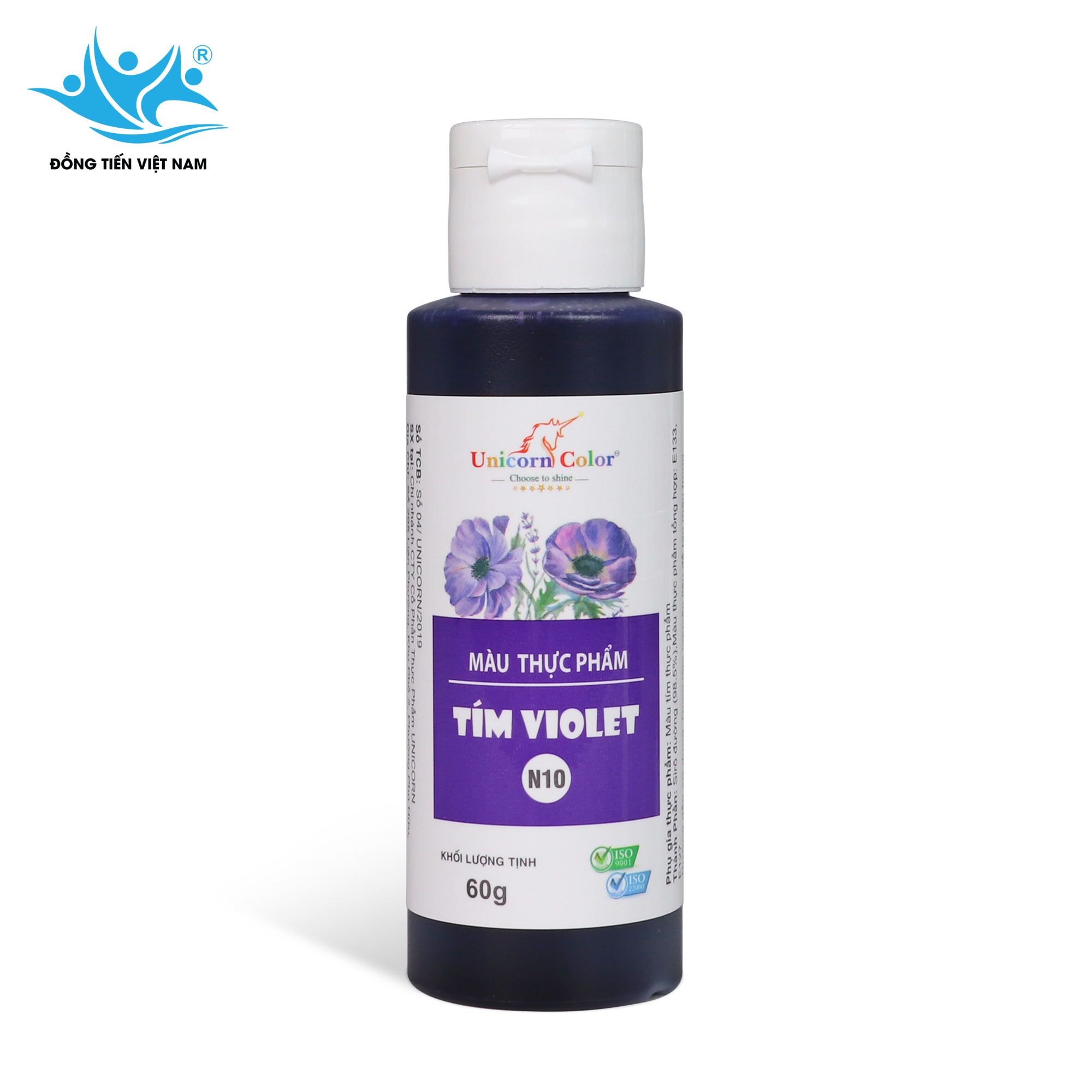 Tổng Hợp 24 Màu Unicorn 60g-Tím Violet