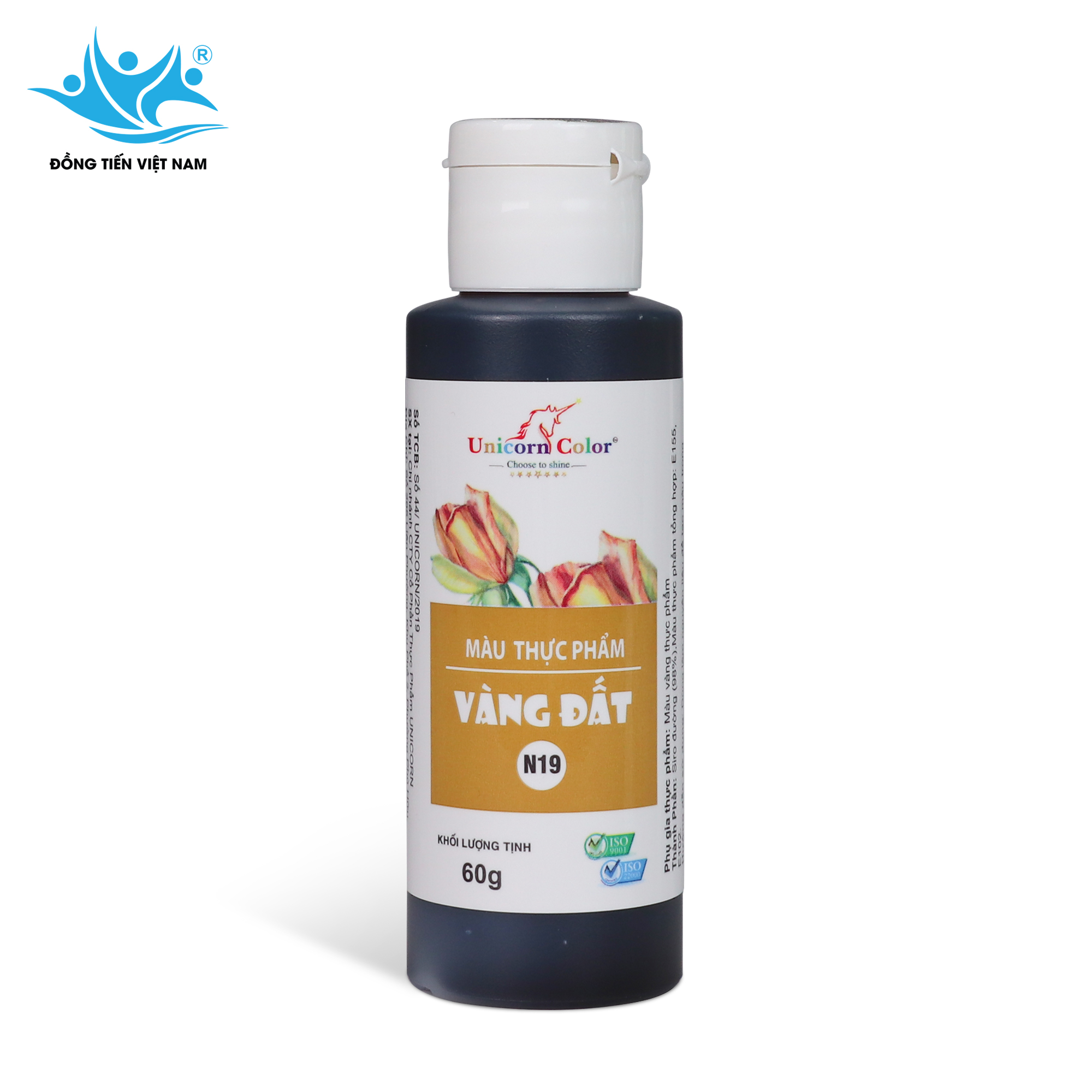 Tổng Hợp 24 Màu Unicorn 60g-Vàng Đất