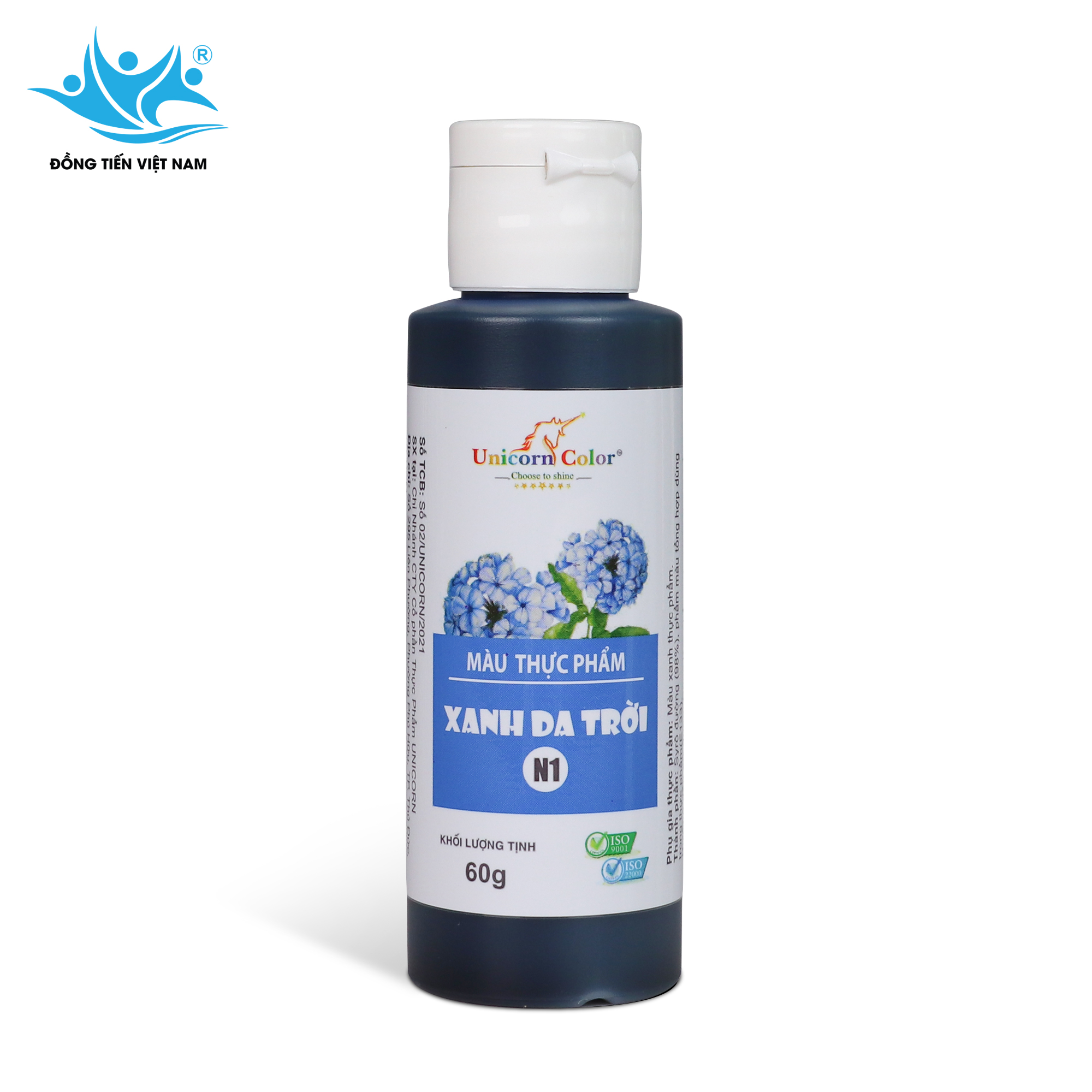 Tổng Hợp 24 Màu Unicorn 60g-Xanh Da Trời