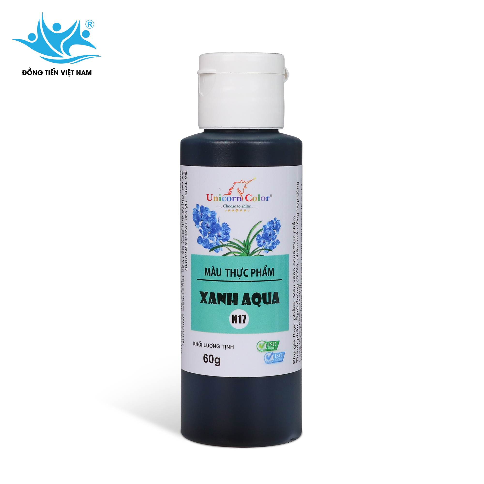 Tổng Hợp 24 Màu Unicorn 60g-Xanh Aqua