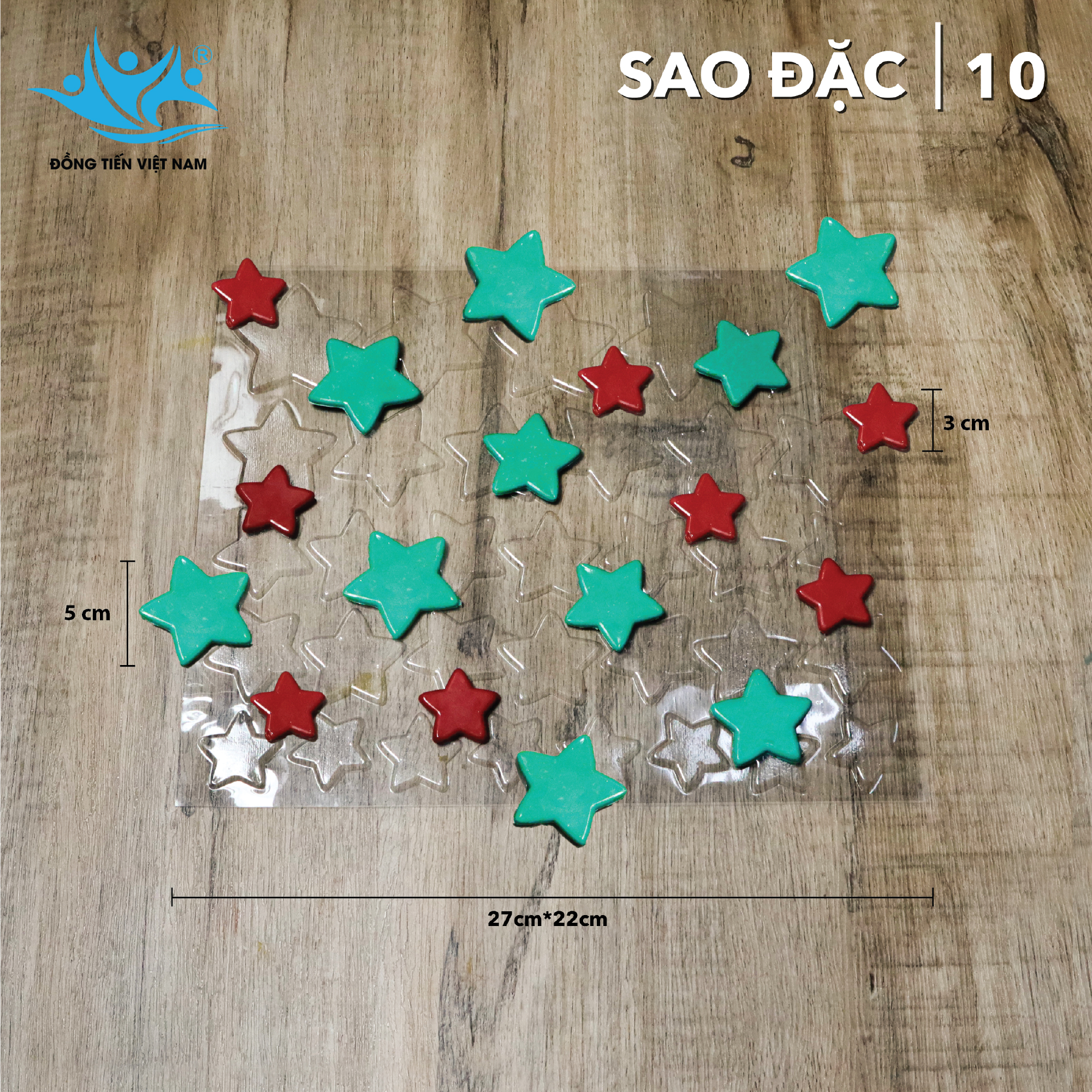 Khuôn In Socola Nhiều Lần-Sao Đặc